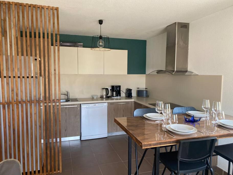 Apartment Cosy T3 Gare Terrasse + Parking